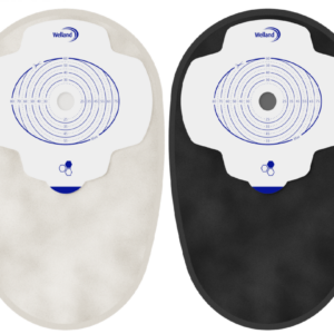 Aurum Plus Closed - worek stomijny jednoczęściowy z miodem Manuka - Worek duży, zamknięty, piaskowy z okienkiem, płytka płaska z miodem Manuka