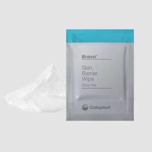 Brava Środek ochronny do pielęgnacji skóry wokół stomii - chusteczka