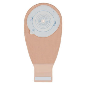 Esteem  worek jednoczęściowy otwarty bez filtra z zapinka InvisiClose przezroczysty, PO 100mm