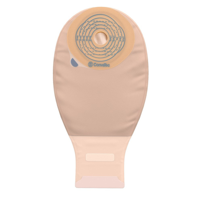 Esteem  worek jednoczęściowy otwarty z filtrem z zapinka InvisiClose beżowy 20MM